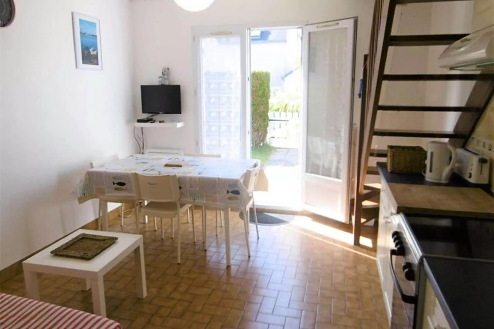 Résidence Les Korrigans-Wohnzimmer