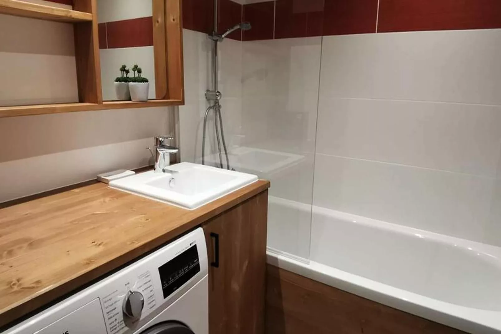 Résidence Souche-Badezimmer