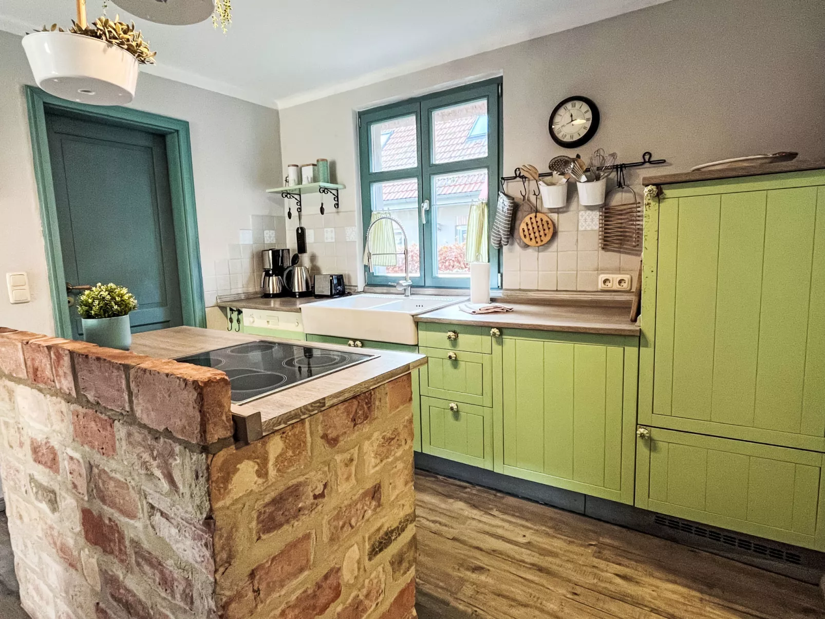 Reetgedecktes Ferienhaus Seelchen-Drinnen