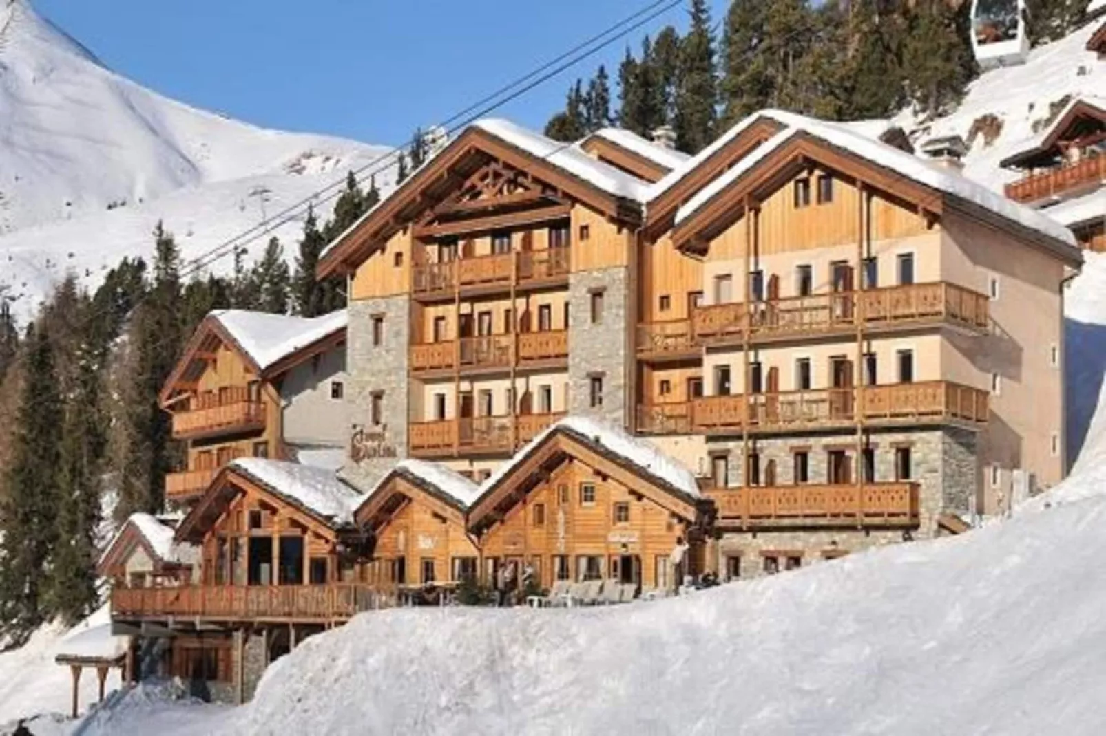 Résidence Les Balcons De Taren-Area within 5km in winter