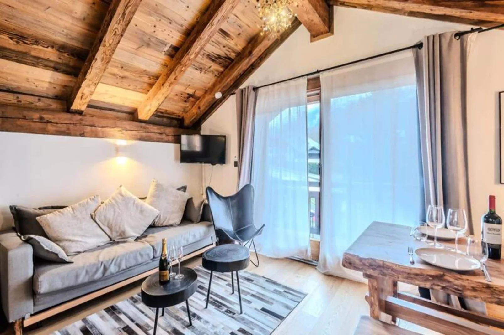 Résidence Mazot Bambi-Living room