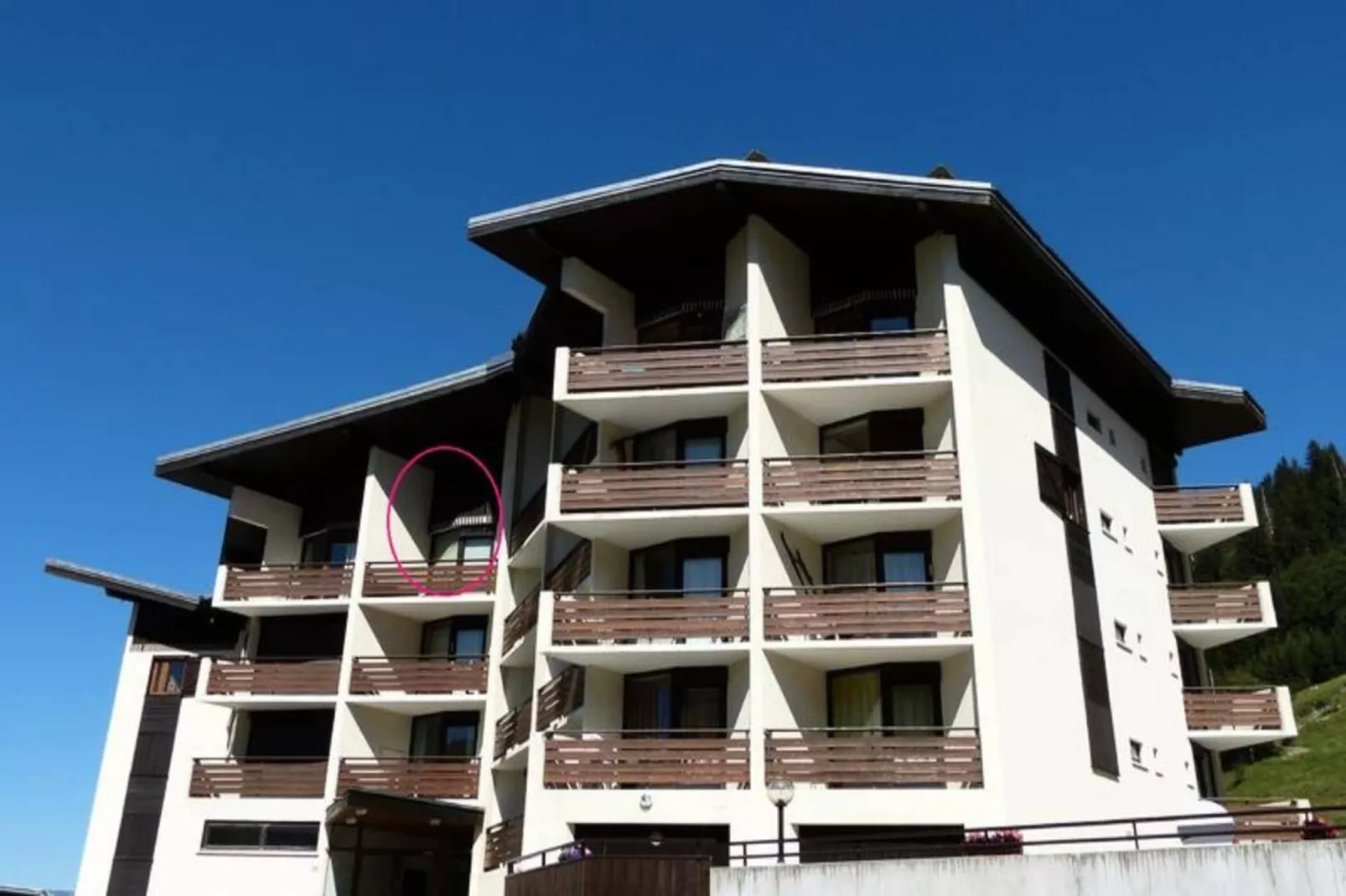 Résidence Aravis 1500-Außenbereich Sommer