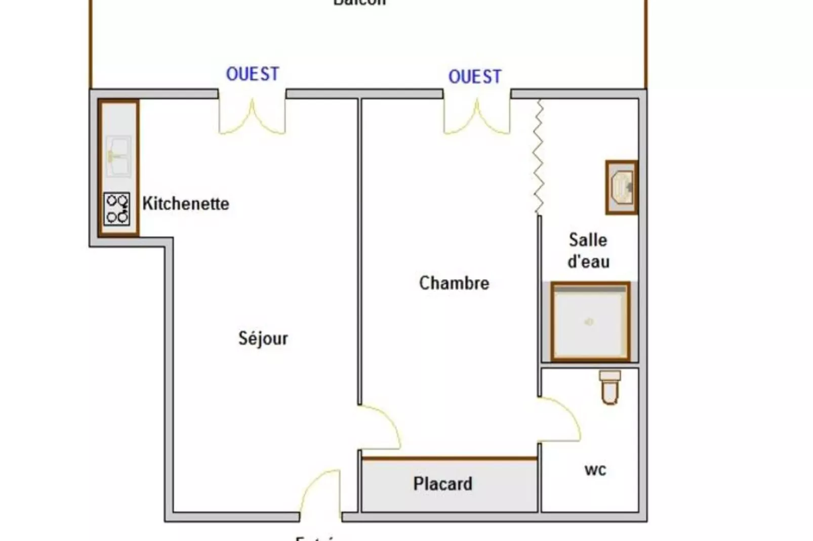 Résidence Soleil D'or-Terrasse/Balkon