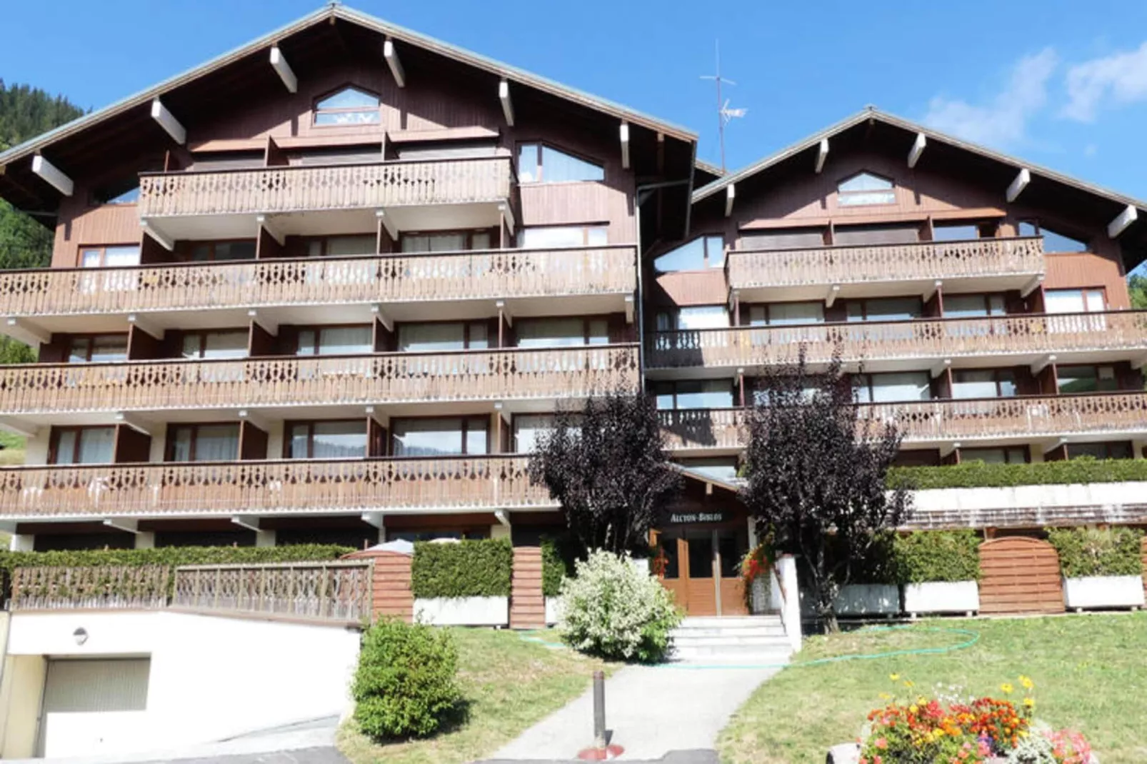 Appartements à La Clusaz-Exterior in summer