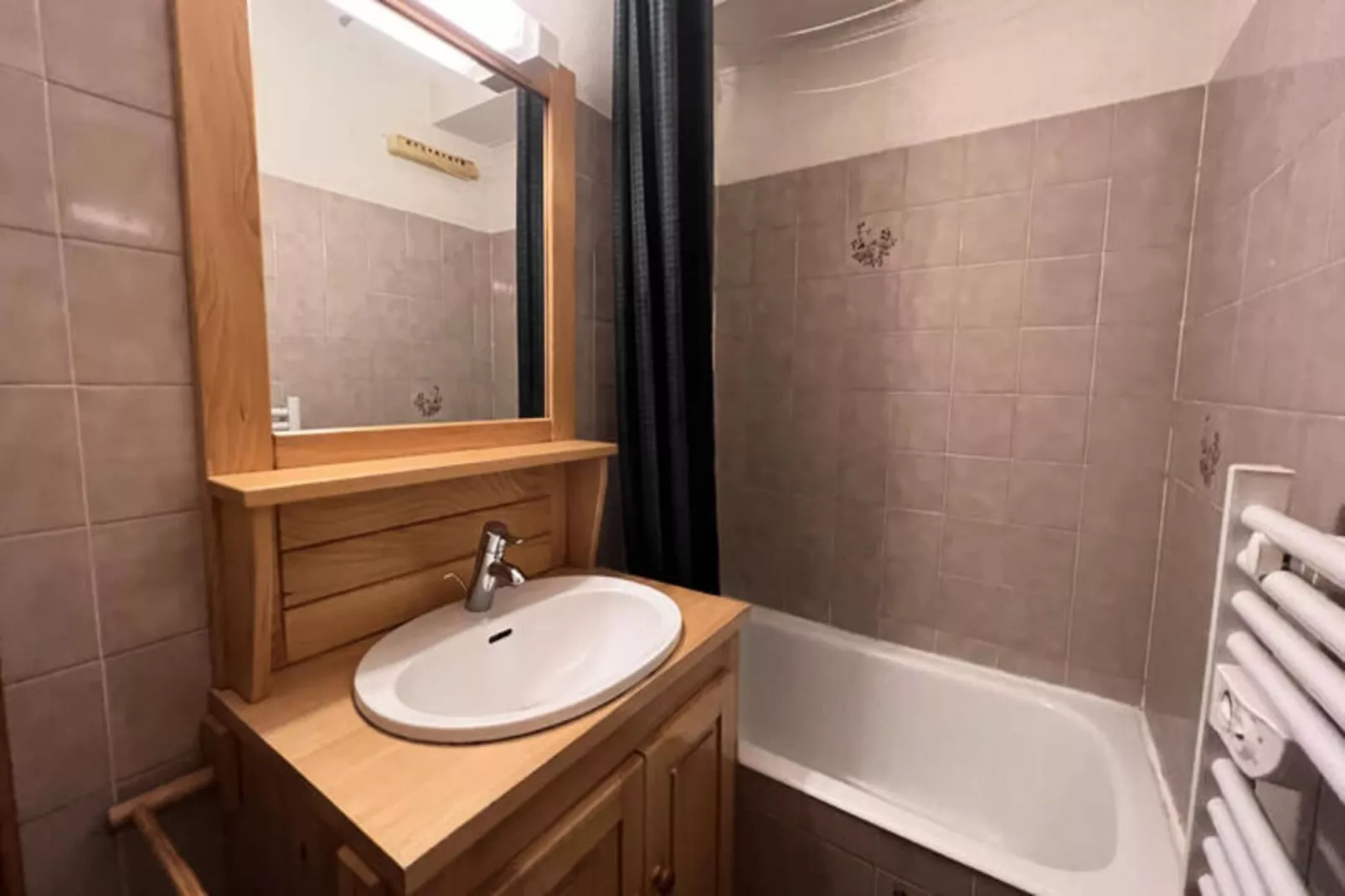 Studio à La Clusaz-Badezimmer