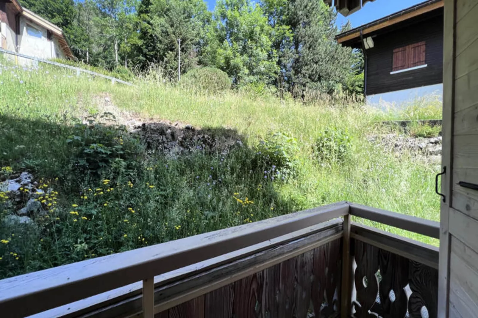 Appartements à La Clusaz-Terrasse / balcon