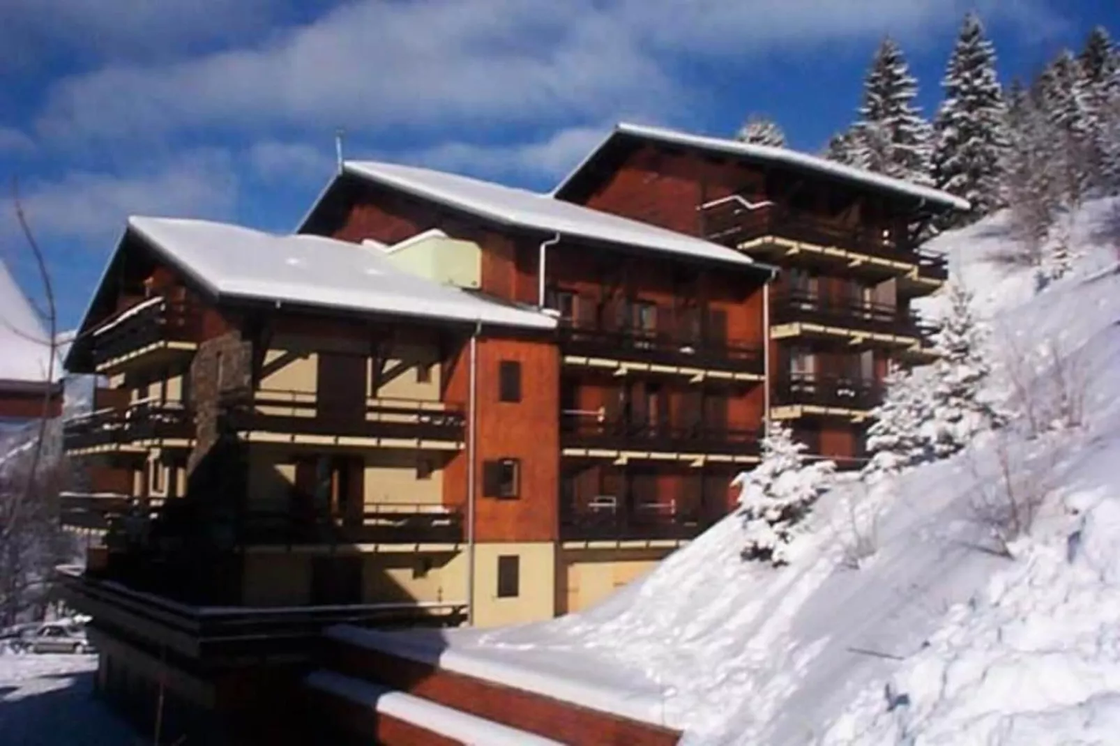 Résidence Le Yeti-Außenbereich Sommer