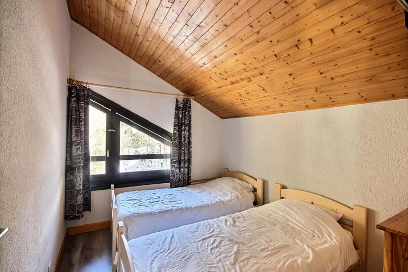 Appartements à Saint Jean d'Aulps-Schlafzimmer