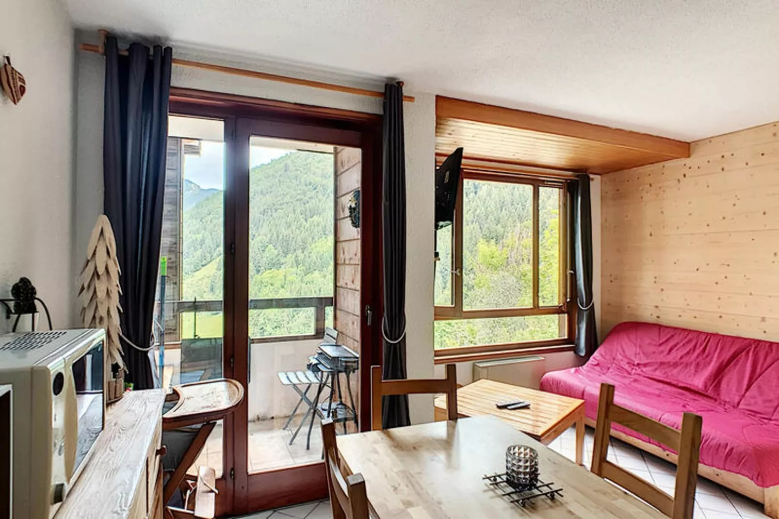 Appartements à Saint Jean d'Aulps-Wohnzimmer