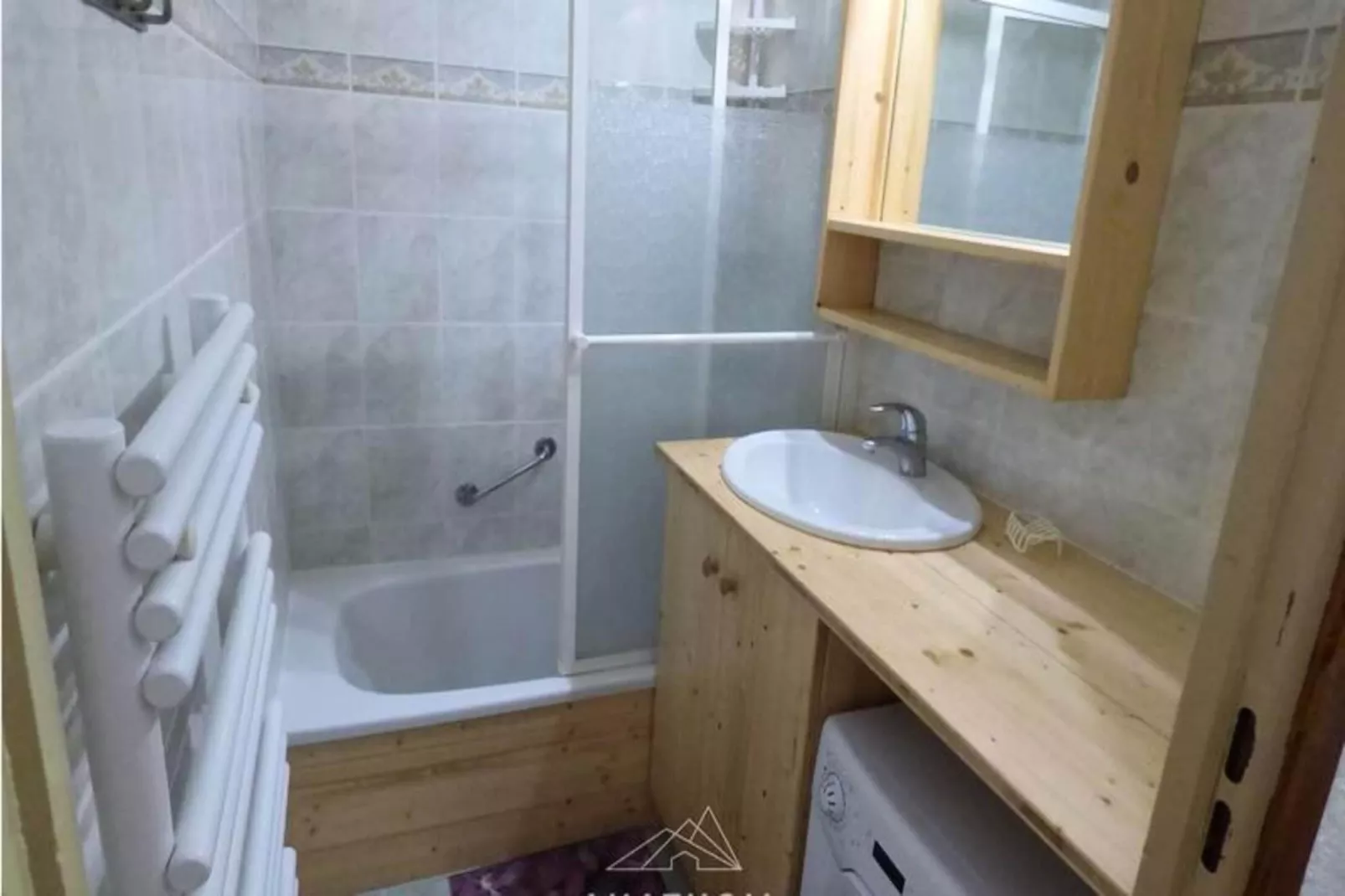 Résidence Les Ecrins-Badezimmer