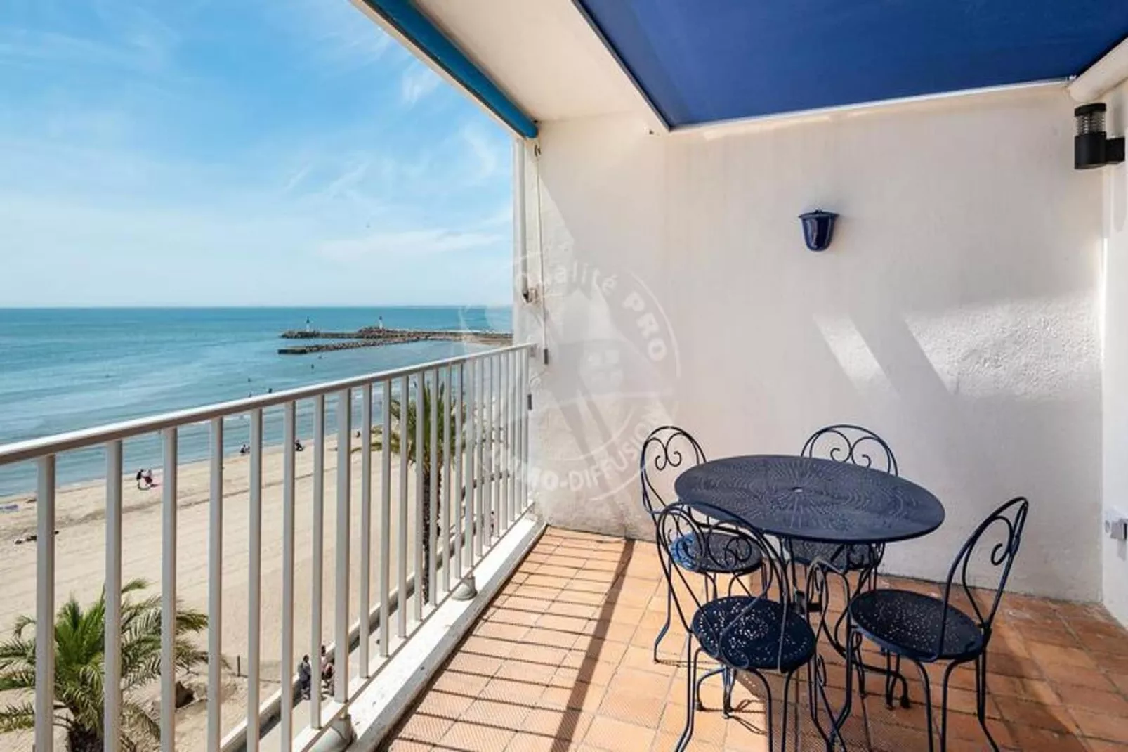 Résidence "mar E Souleu"-Terrace balcony