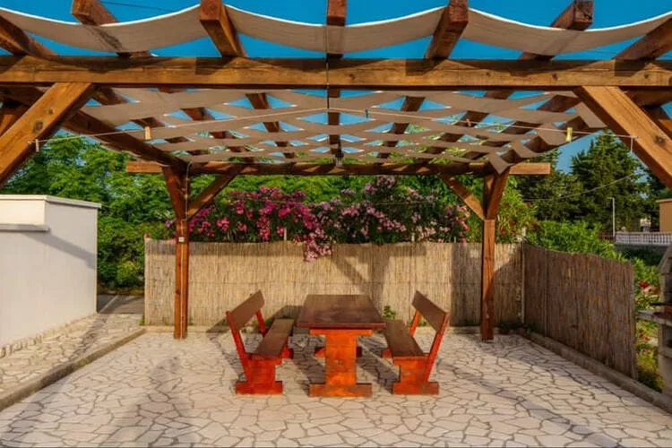 Holiday home Stipe, Vrsi-Mulo bei Nin-E12/Ferienhaus 180qm/12 pax-Gärten Sommer