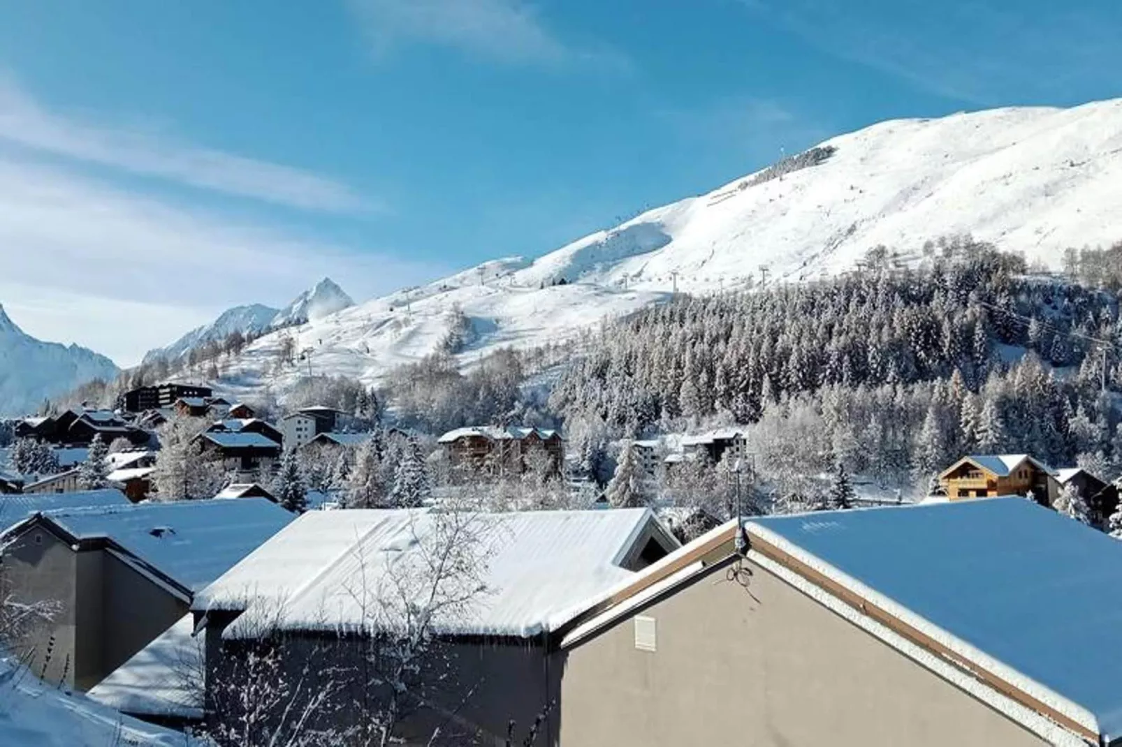 Résidence Arc En Ciel C Porte C103-Vue d'hiver