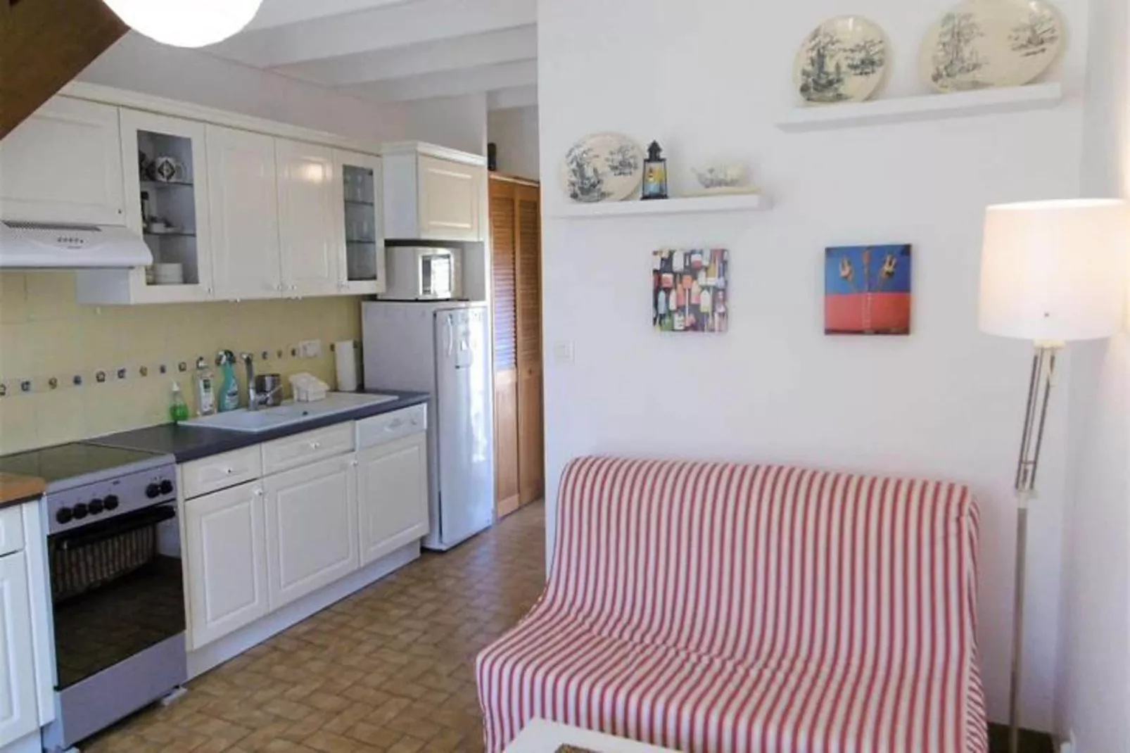 Résidence Les Korrigans-Wohnzimmer