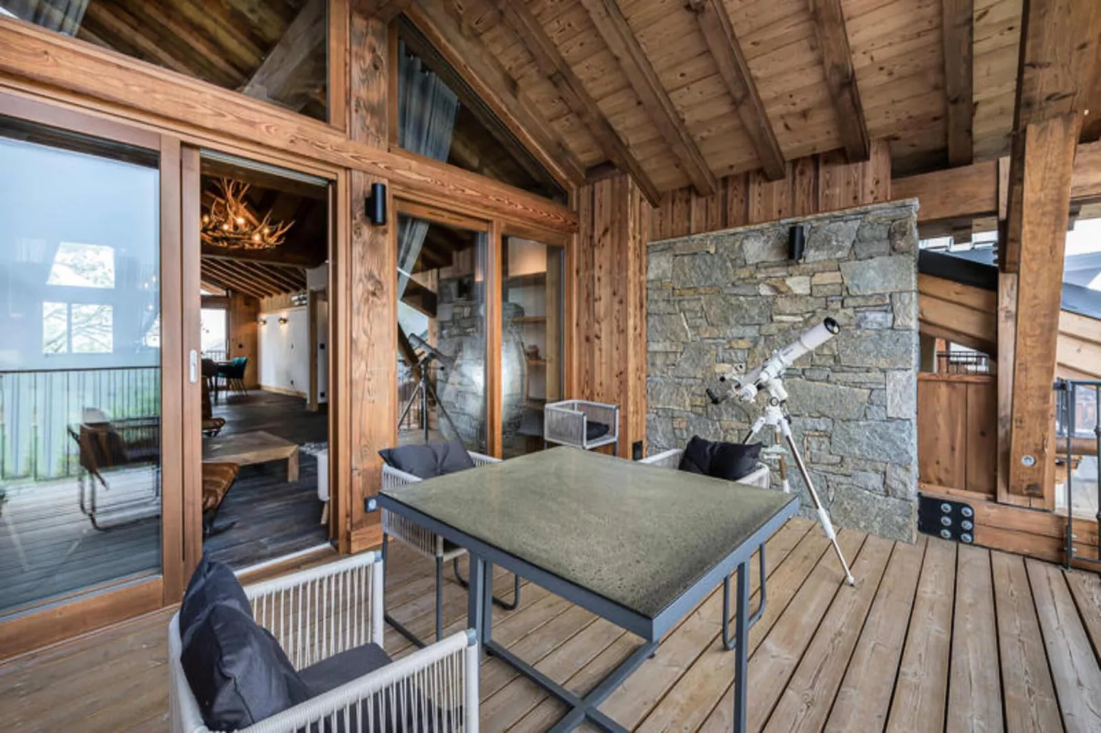 Résidence La Ferme Des Lanches-Terrasse / balcon