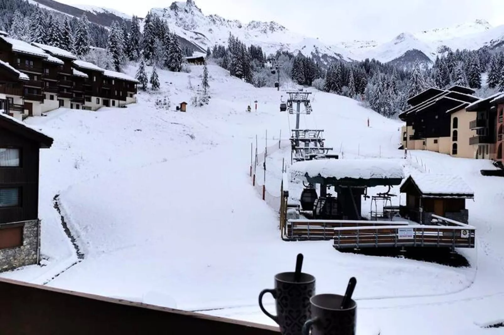 Résidence Pierres Plates - View in winter