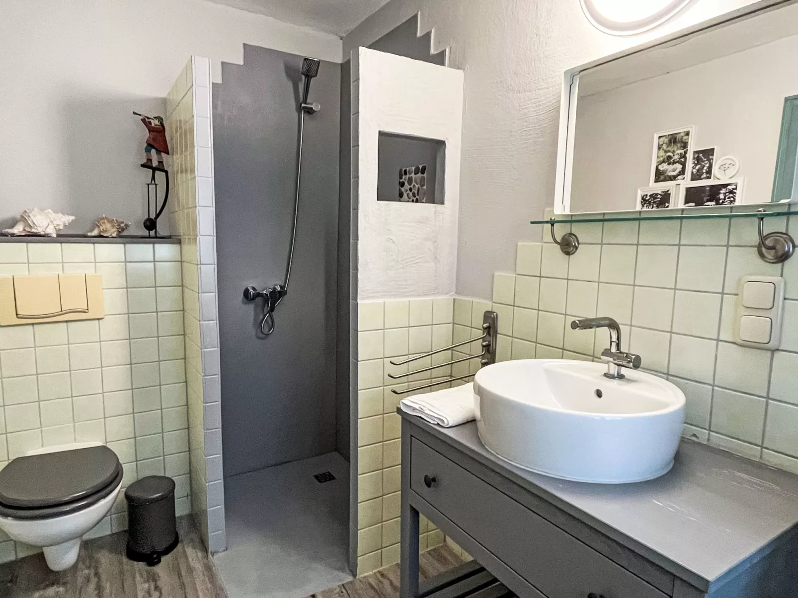 Reetgedecktes Ferienhaus Seelchen-Drinnen