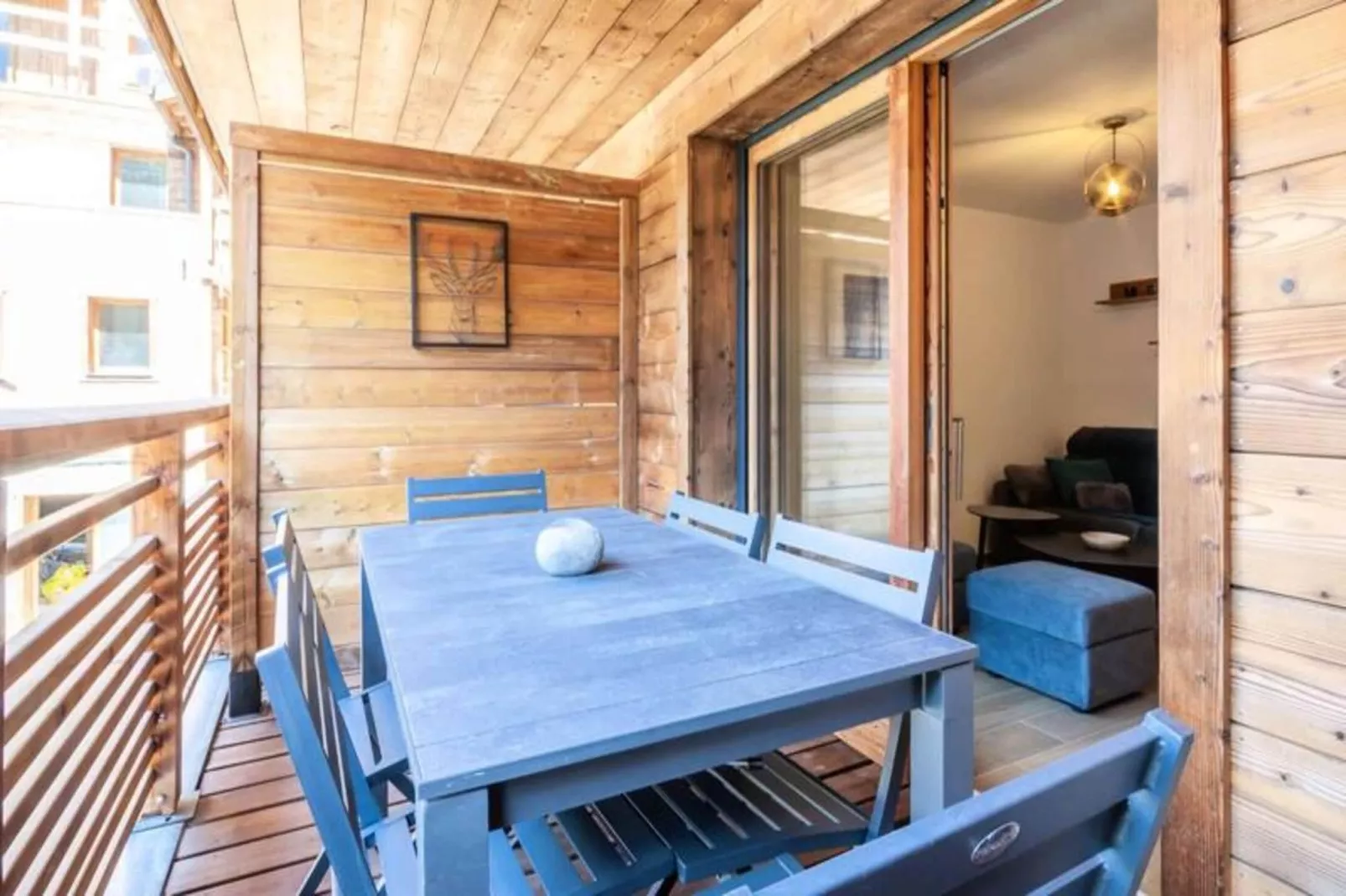 Résidence Echo Du Pleney - Terrasse/Balkon