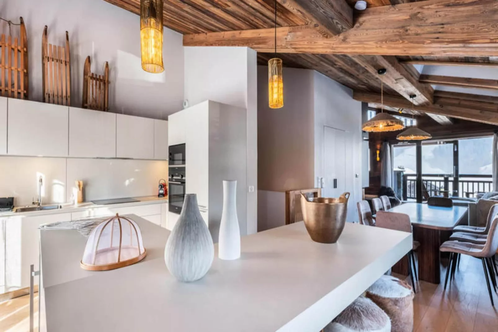 Résidence Stallion F-Außenbereich Winter