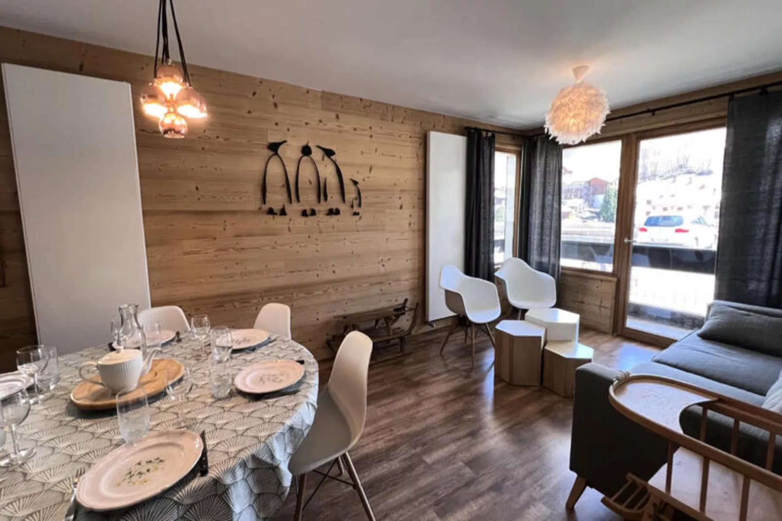 Appartements à La Clusaz-Extérieur hiver