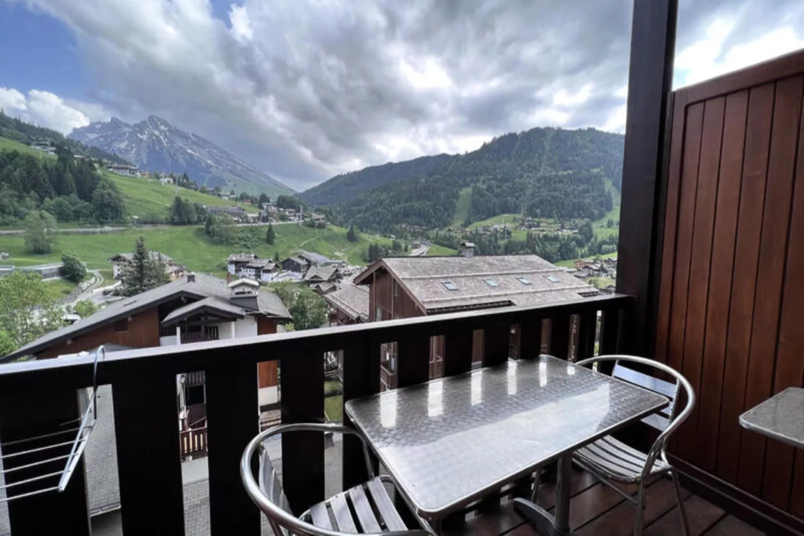 Studio à La Clusaz-Terrasse/Balkon