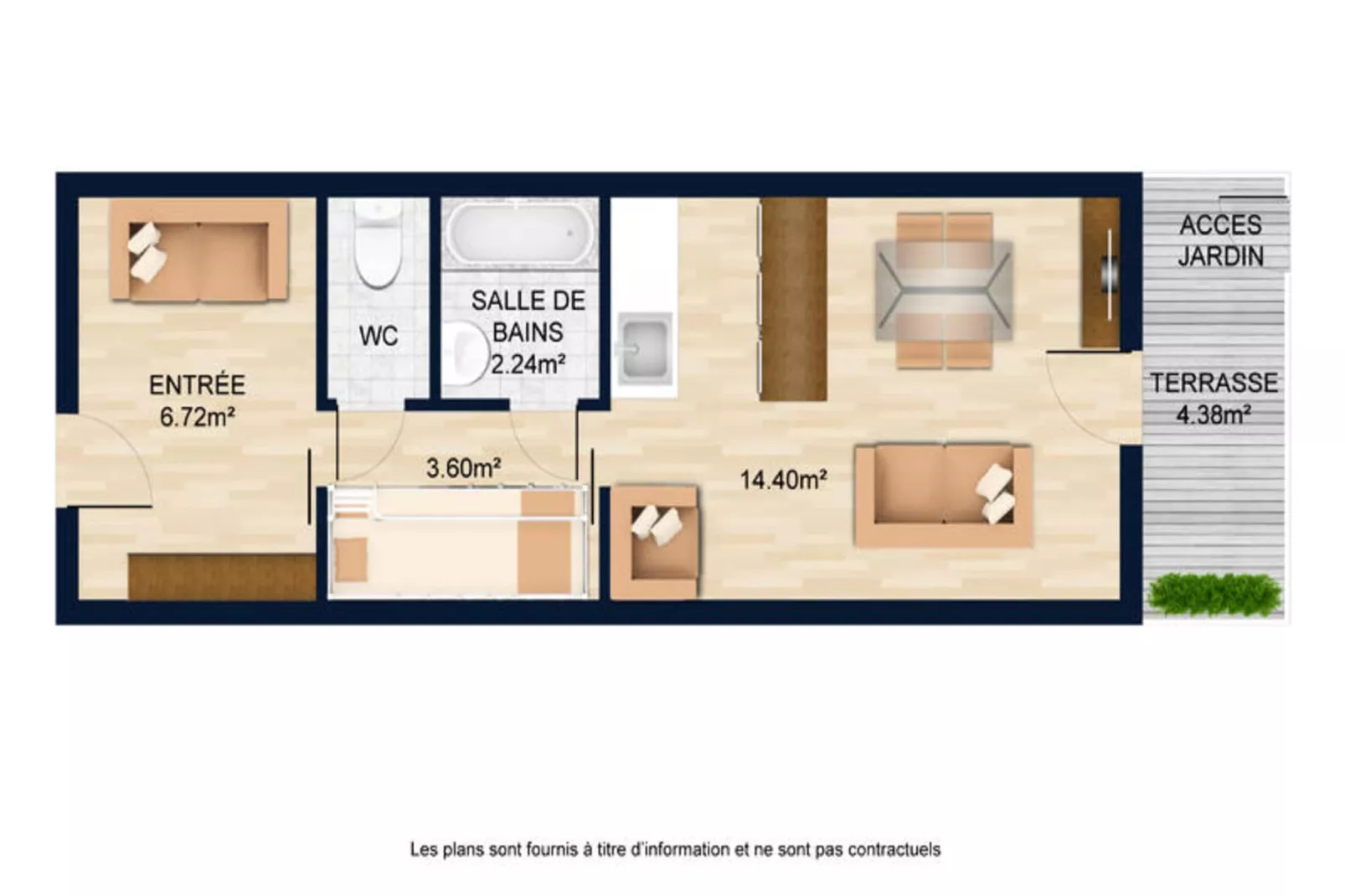 Studio à La Clusaz-Exterior in summer