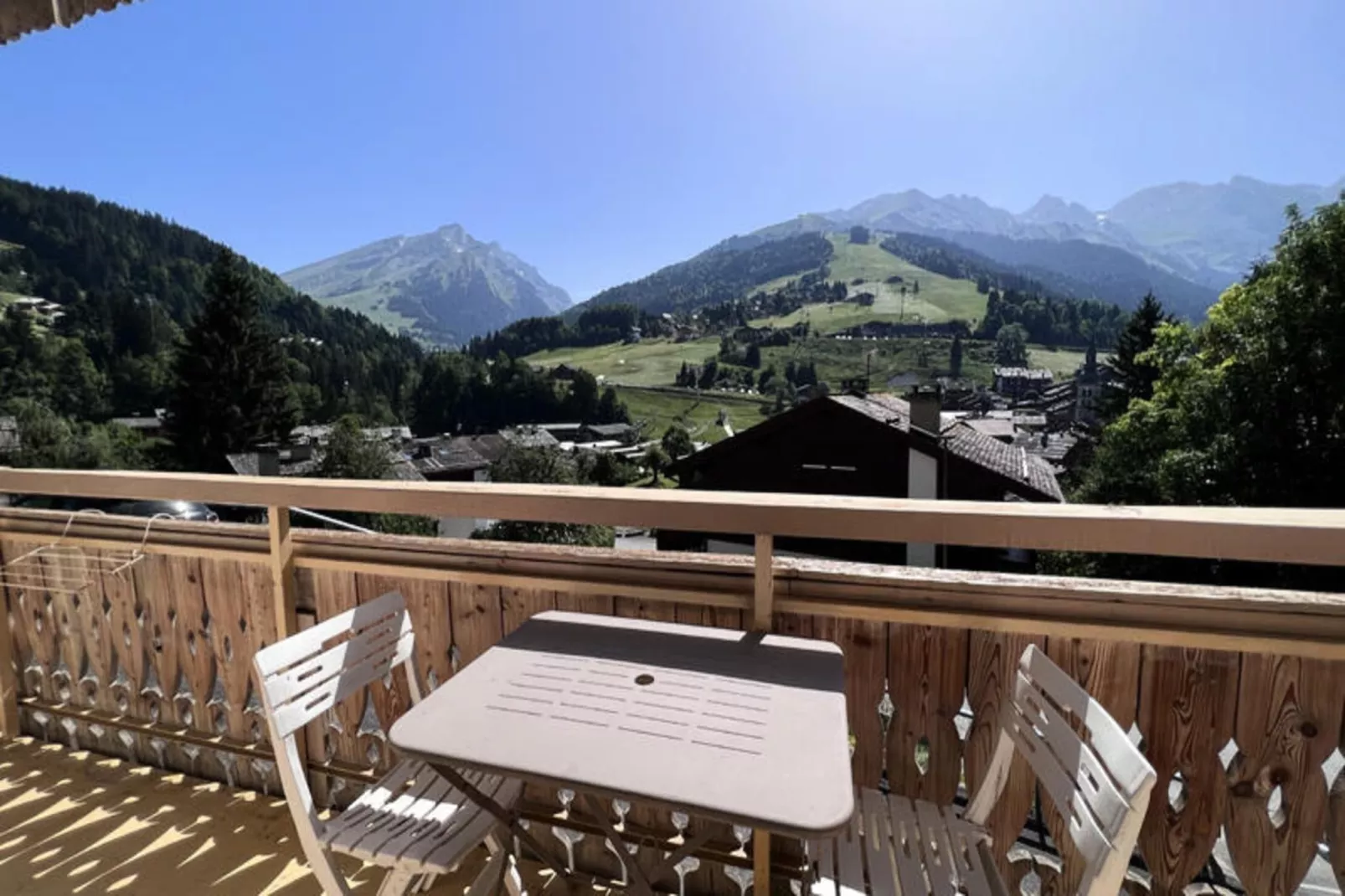 Appartements à La Clusaz-Terrasse / balcon