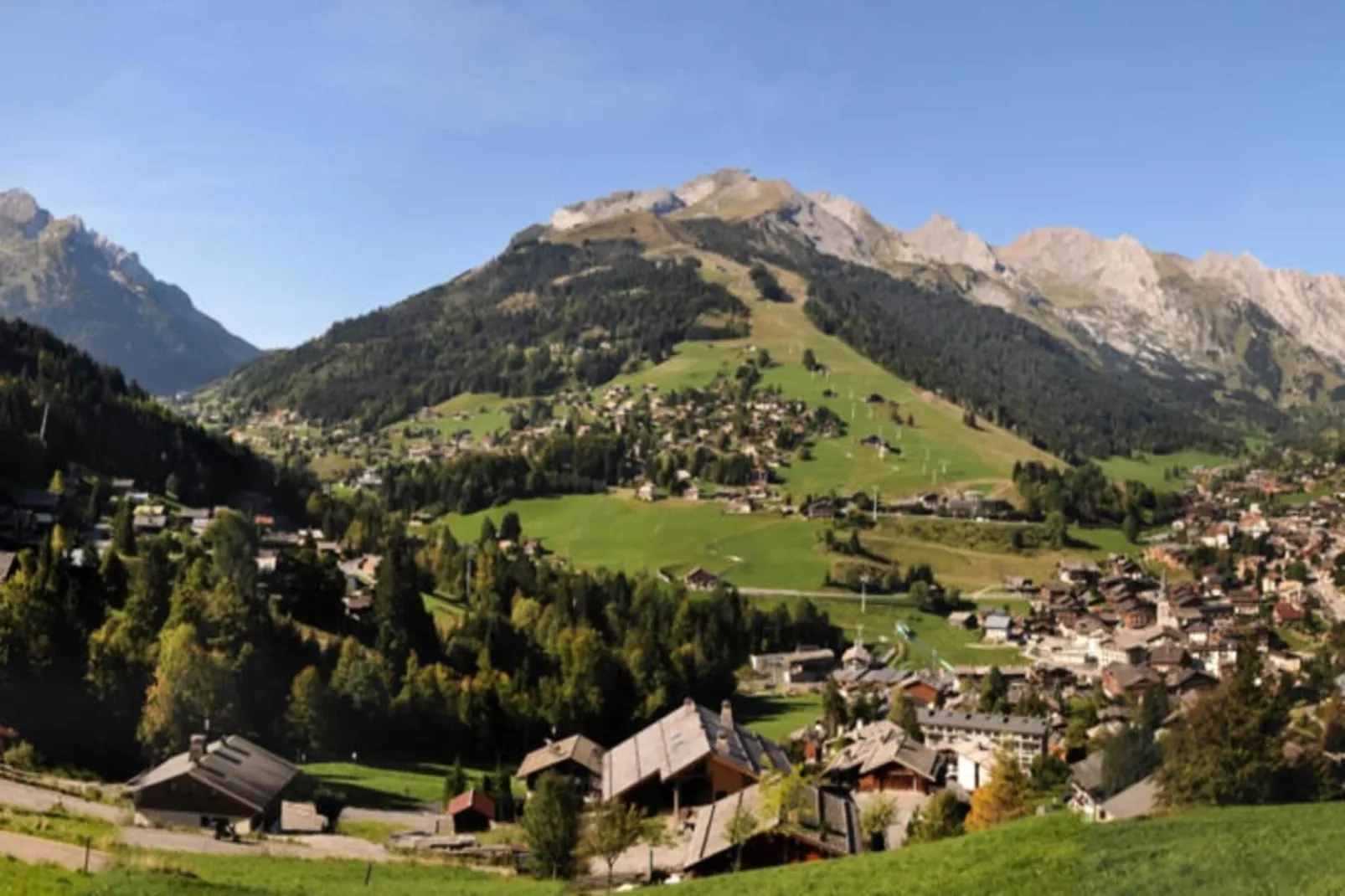 Appartements à La Clusaz-Vue d'été