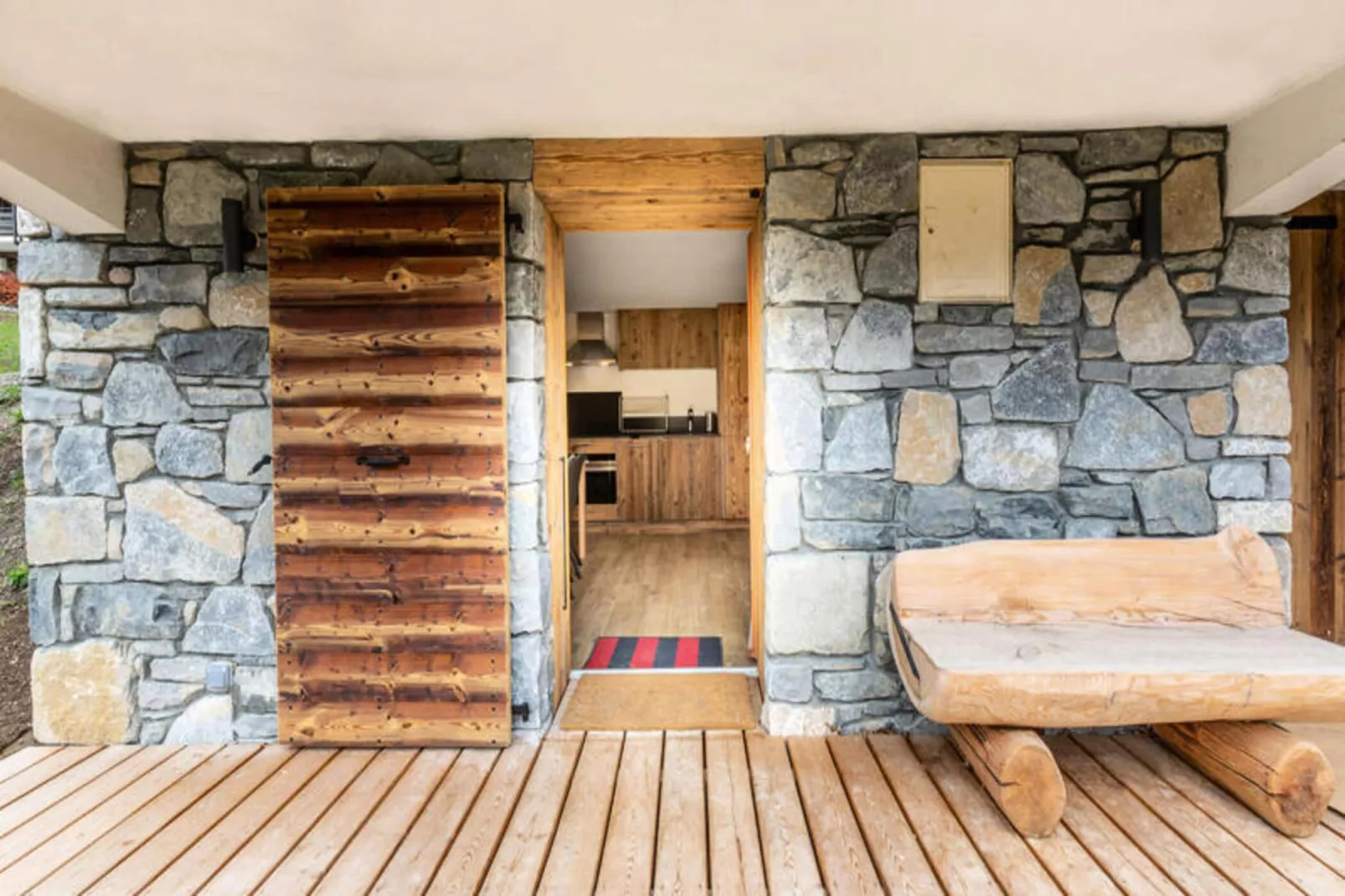 Résidence Le Mazot-Außenbereich Winter