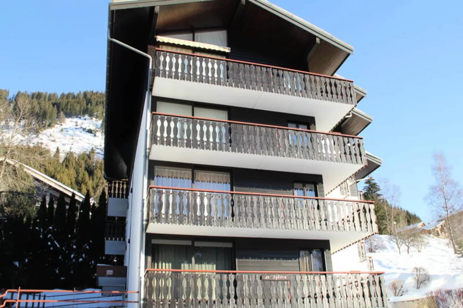 Résidence Le Sylvia-Terrasse/Balkon