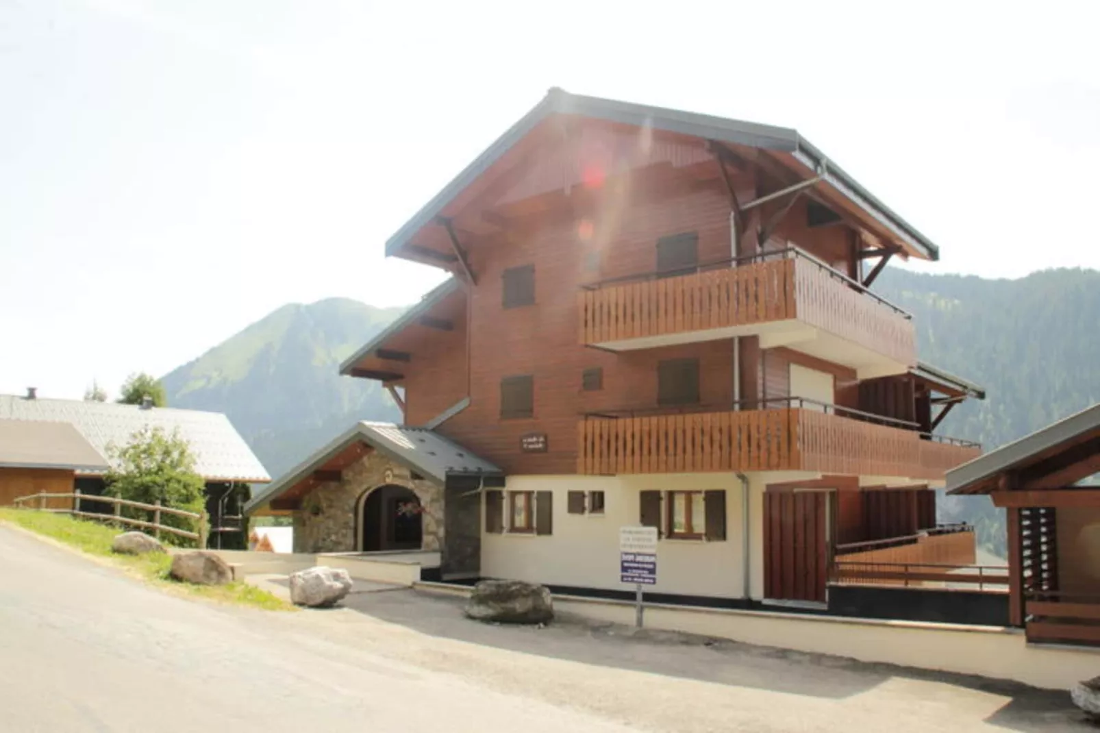 Chalets De Barbessine-Exterior in summer