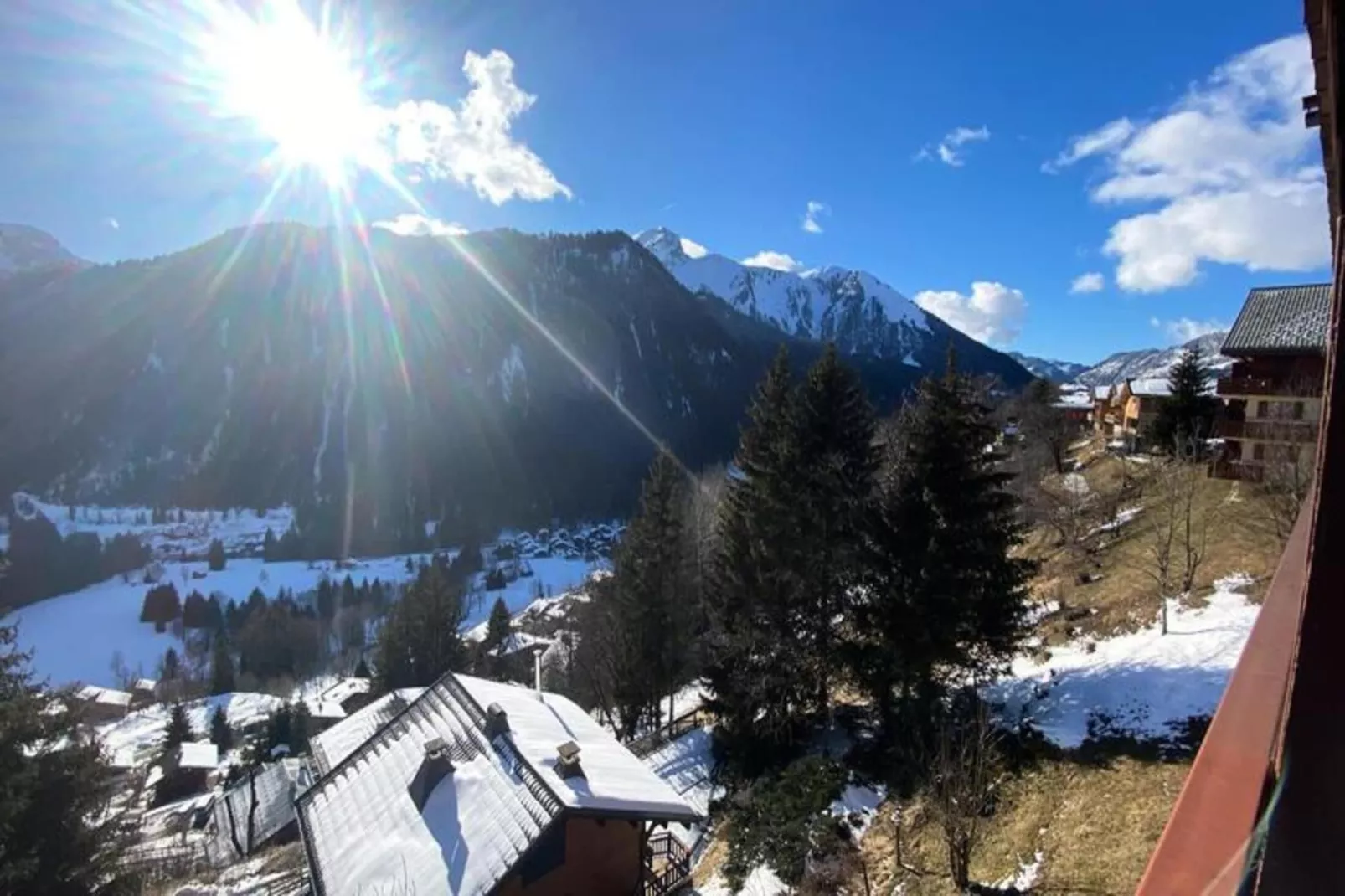 Chalets De Barbessine-View in summer