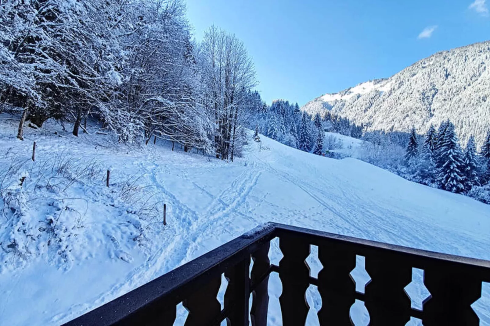Appartements à Saint Jean d'Aulps-Vue d'hiver