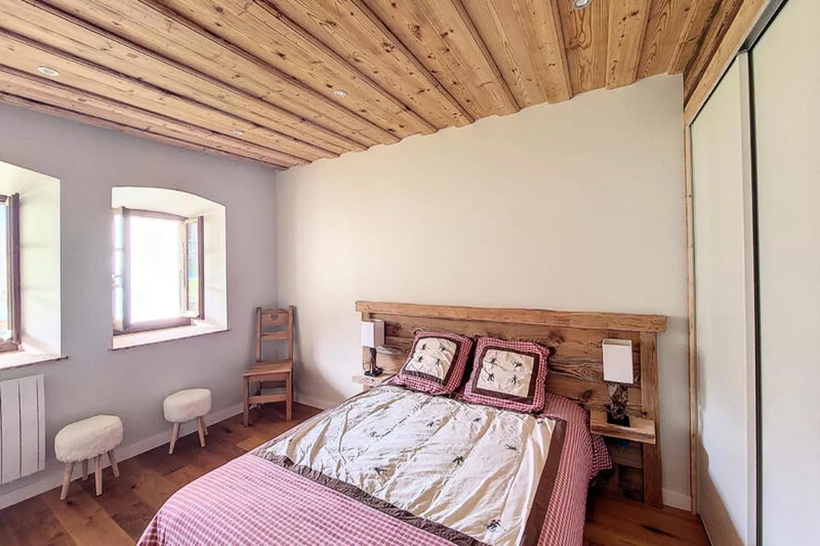 Appartements à Saint Jean d'Aulps-Schlafzimmer