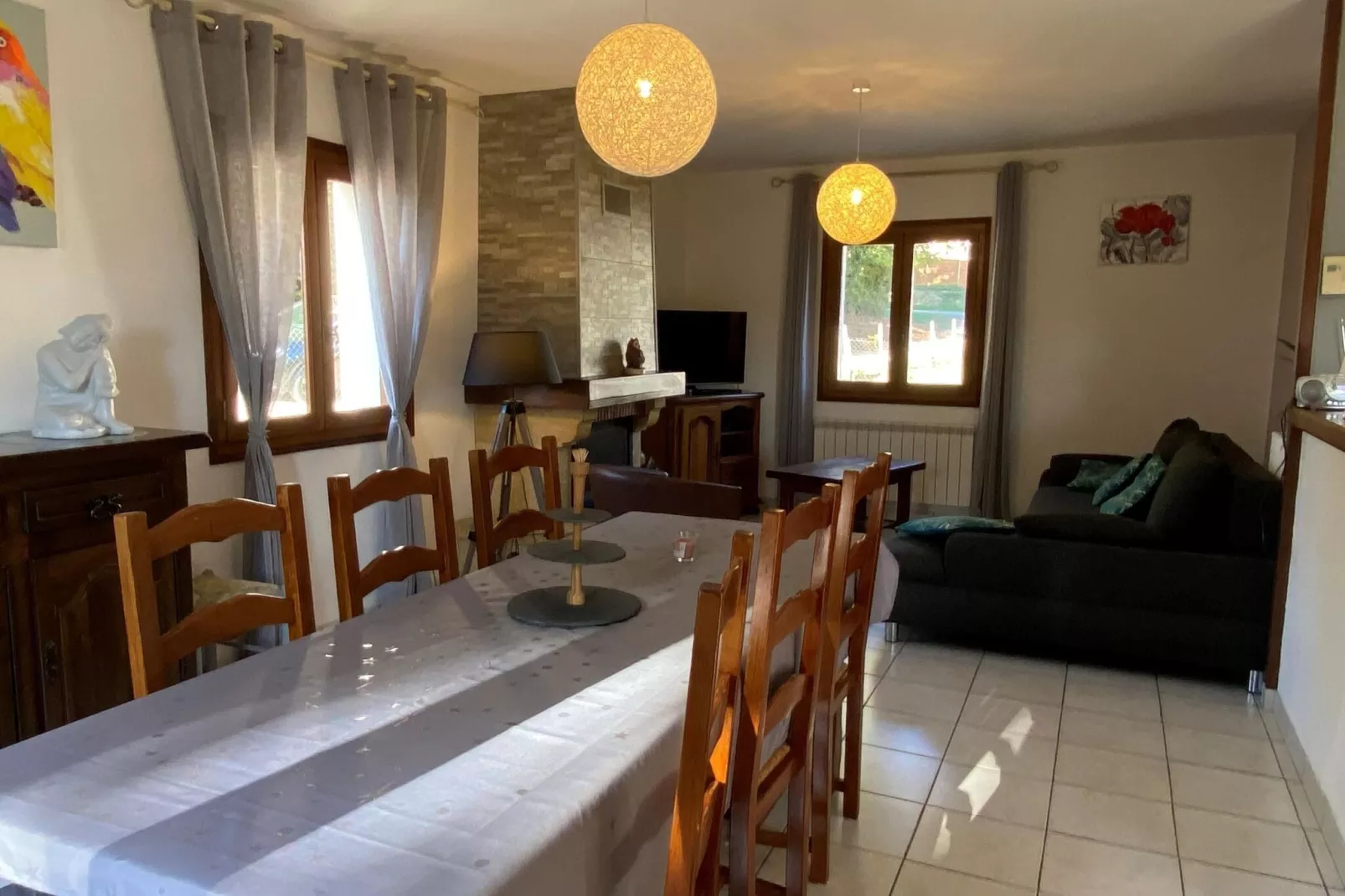 Gite Villefranche-Living room