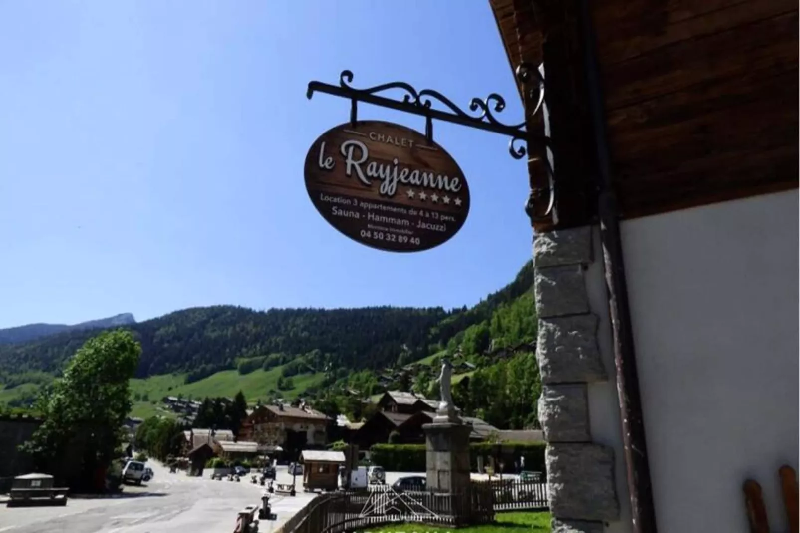 Chalet Rayjeanne-Außenbereich Sommer