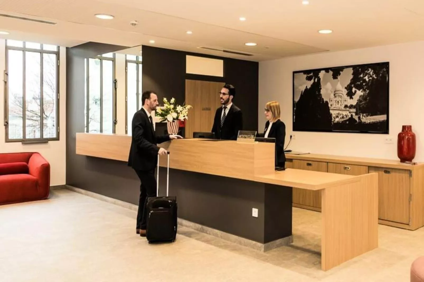 Appart'hôtel Odalys Montmartre-Hall & reception