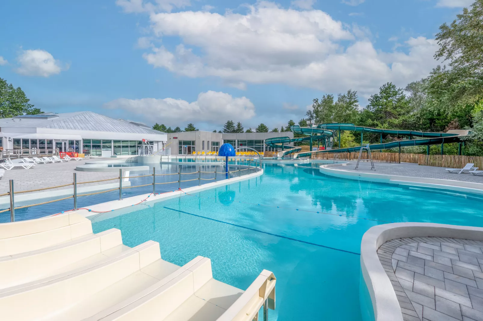 Holiday village Belle Dune Fort-Mahon-Plage - M6P Superior House 6 p - 2 bedrooms-Schwimmbad