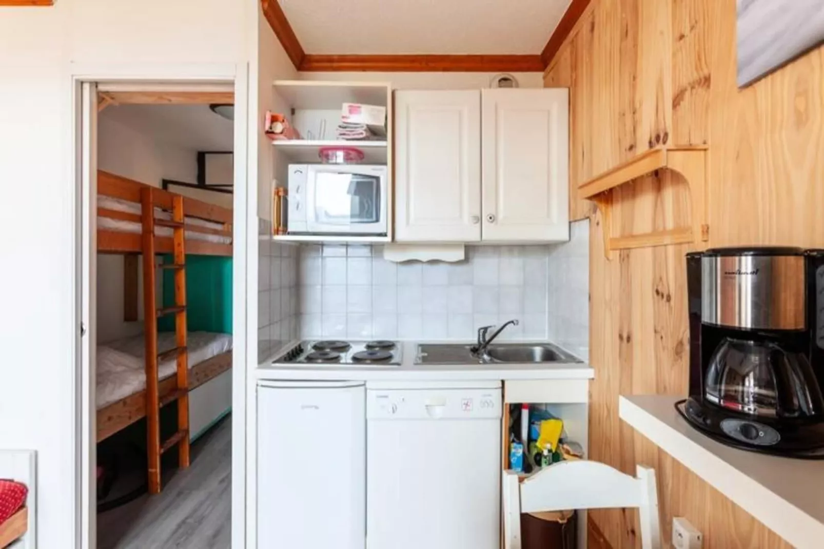 Résidence Les Horizons d'Huez - maeva Home-Küche