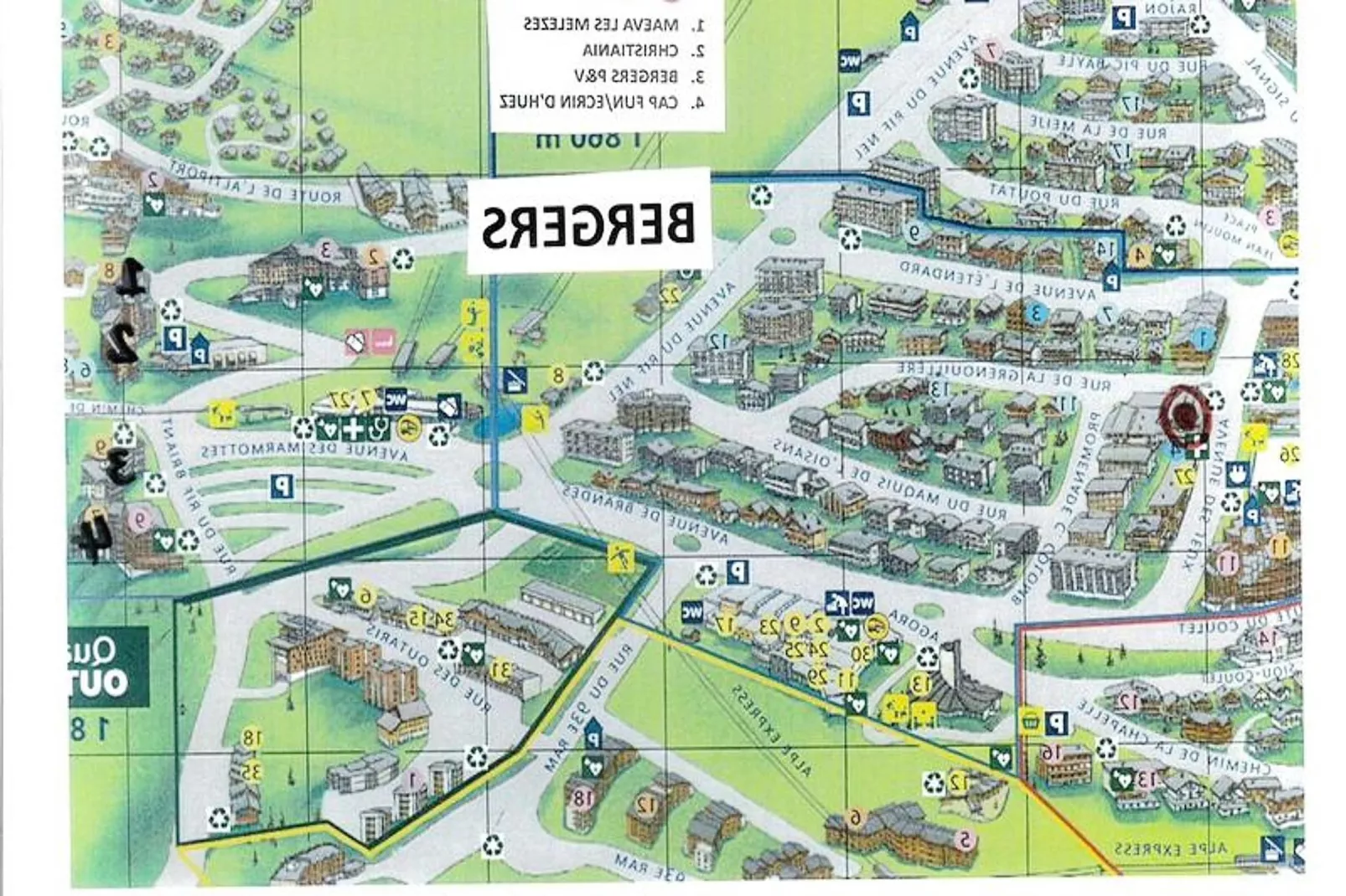 Résidence Bergers P&v-Zones hiver à 5 km