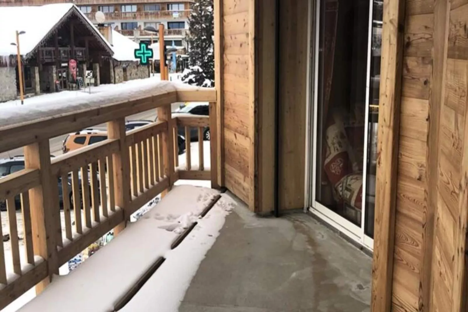 Résidence Res.de L'alpe - Terrasse/Balkon
