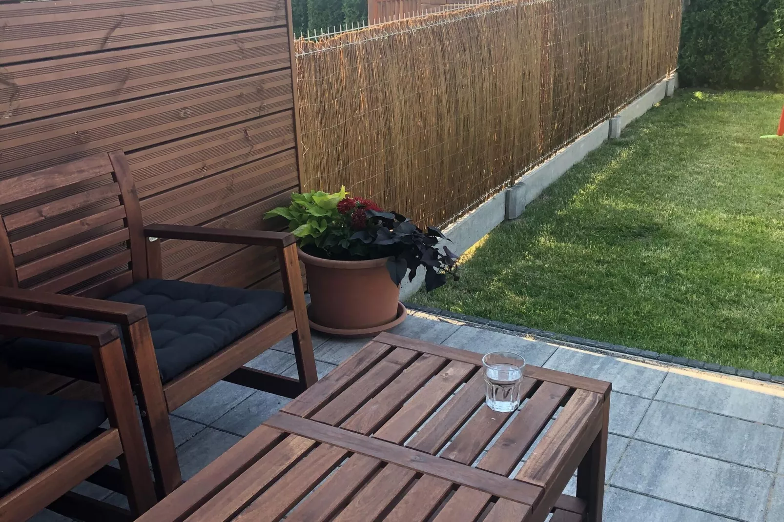 Semi-detached houses Rowy-Terrace balcony