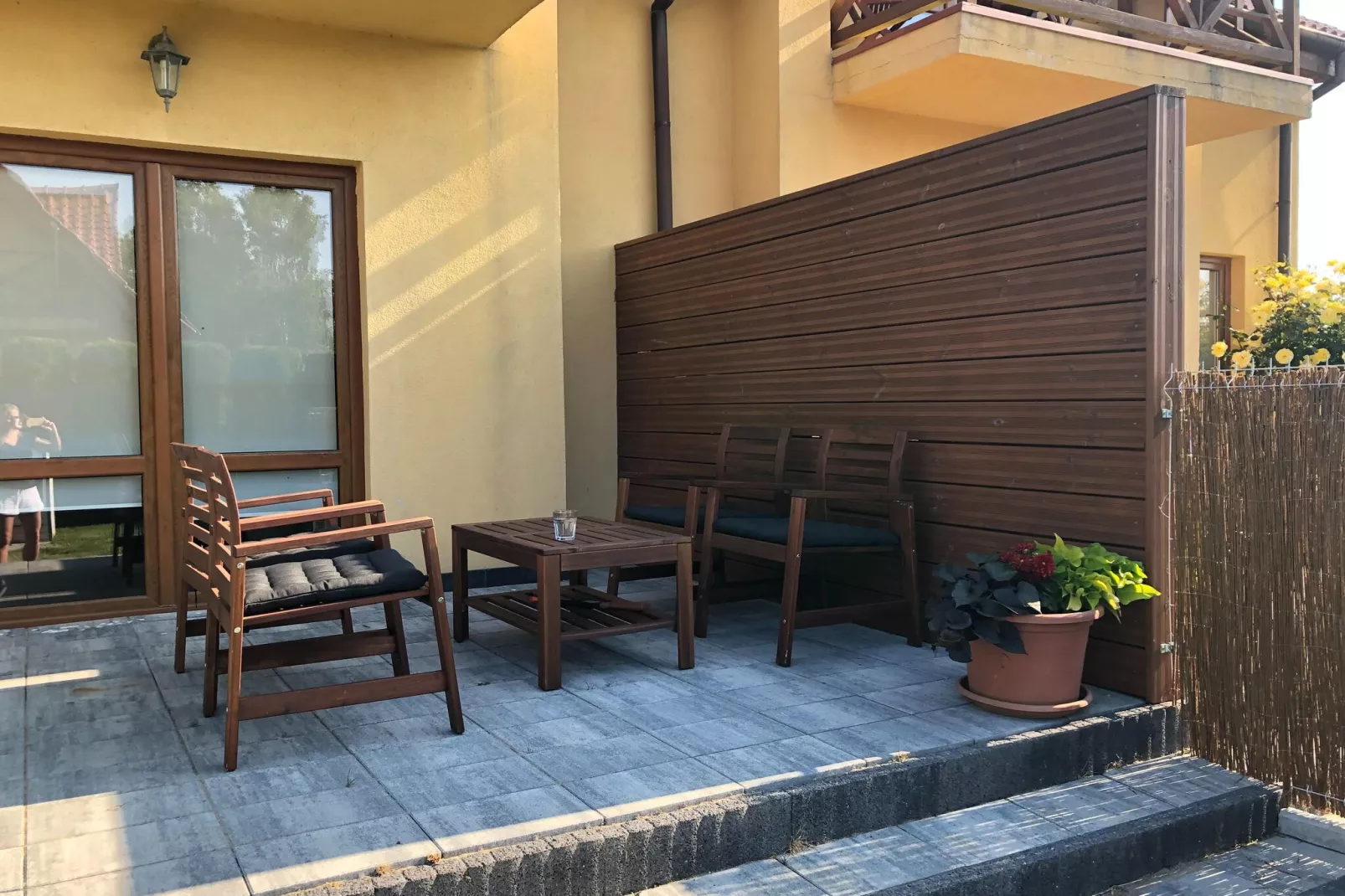Semi-detached houses Rowy-Terrace balcony