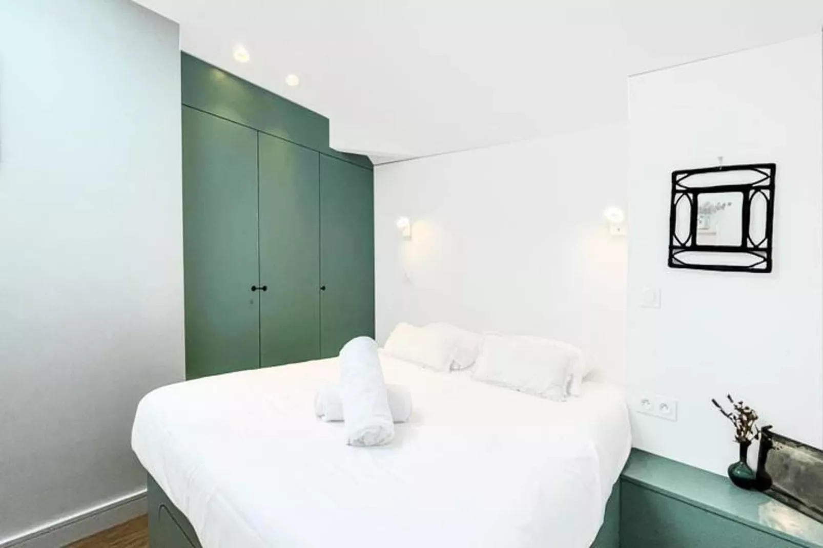 Superbe Maison Au Coeur De La Ville &agrave; Deux Pas De La C&ocirc;te Des Basques-Schlafzimmer