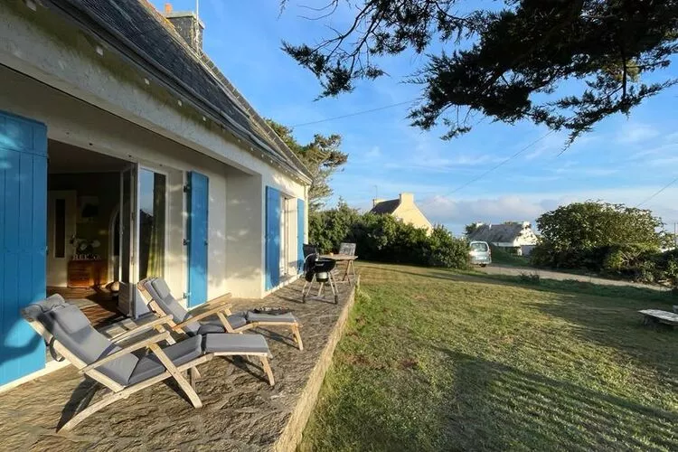 Holiday home Plozévet-Außenbereich Sommer