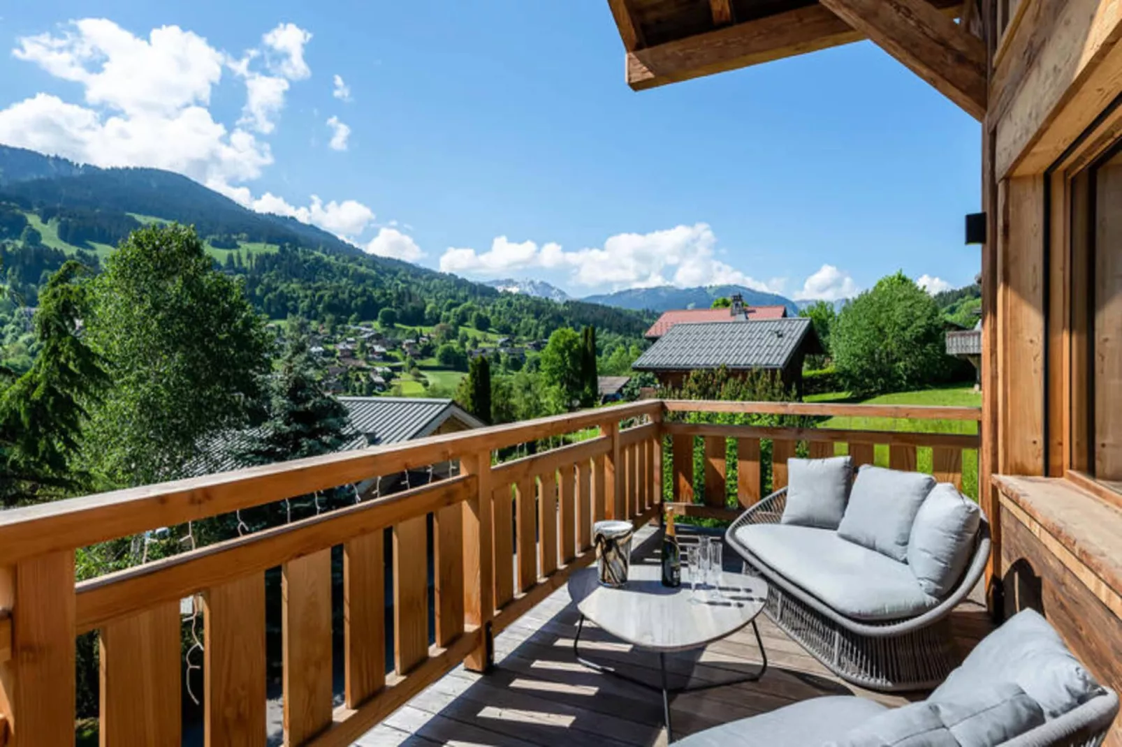 Résidence Eastwood-Terrasse/Balkon