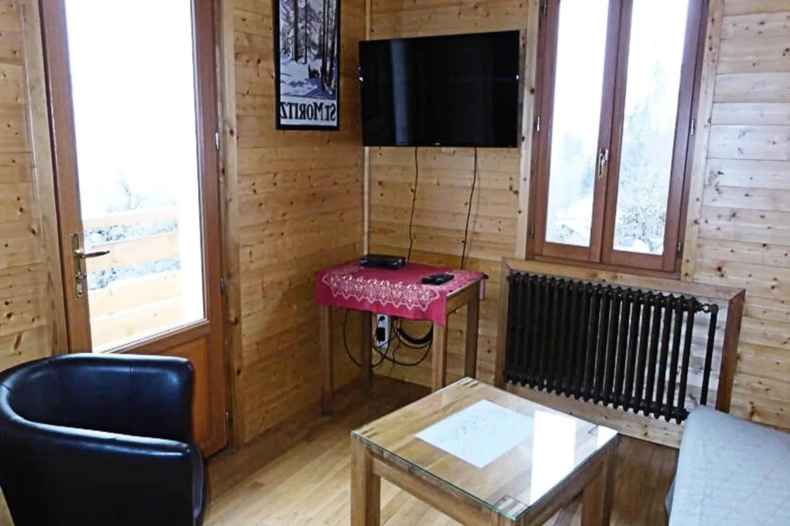 Chalet Pylone-Außenbereich Sommer