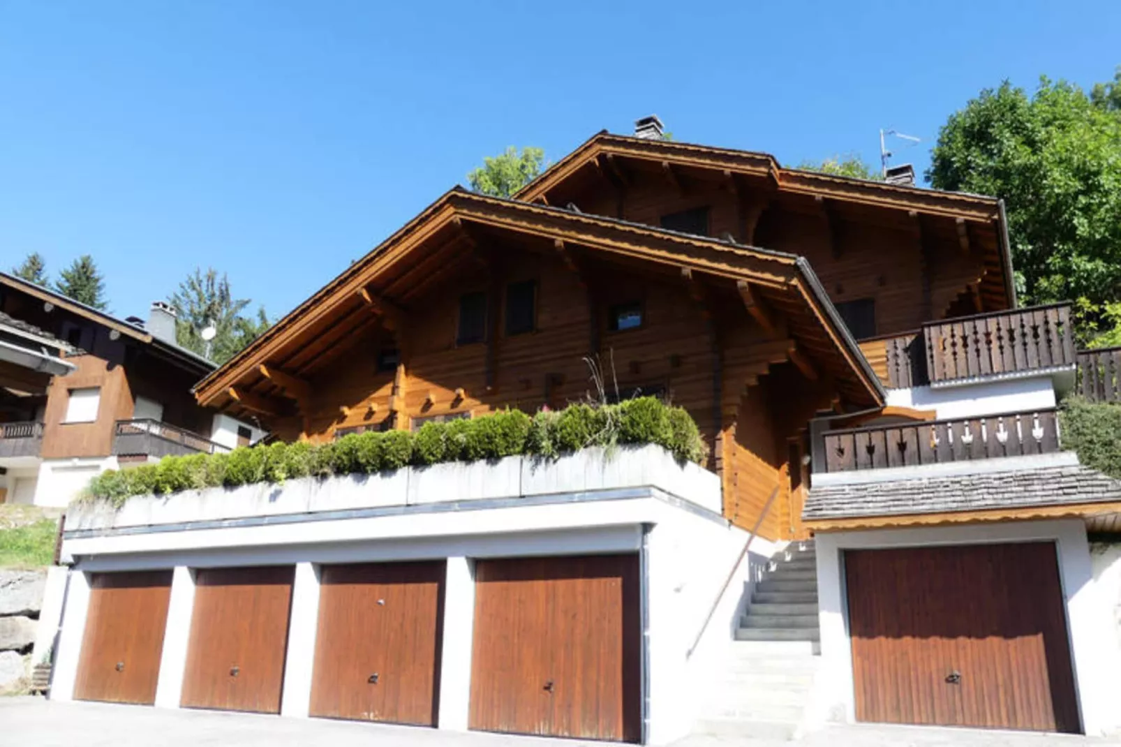 Chalets à La Clusaz-Außenbereich Sommer