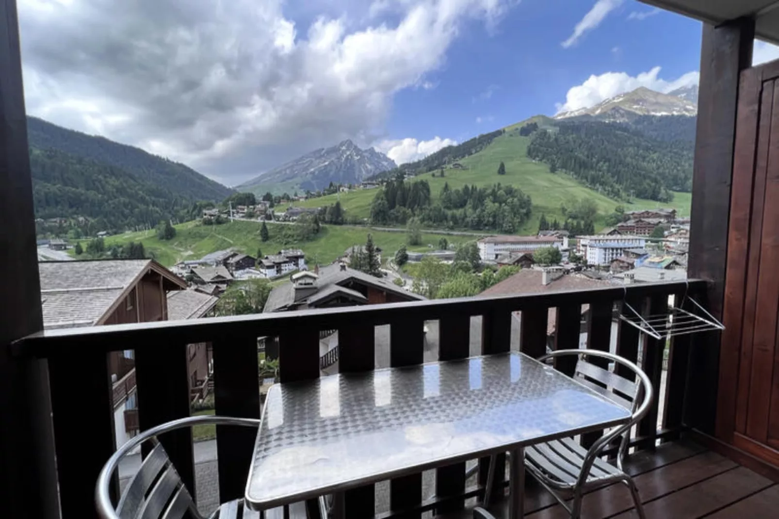 Studio à La Clusaz-Terrasse/Balkon