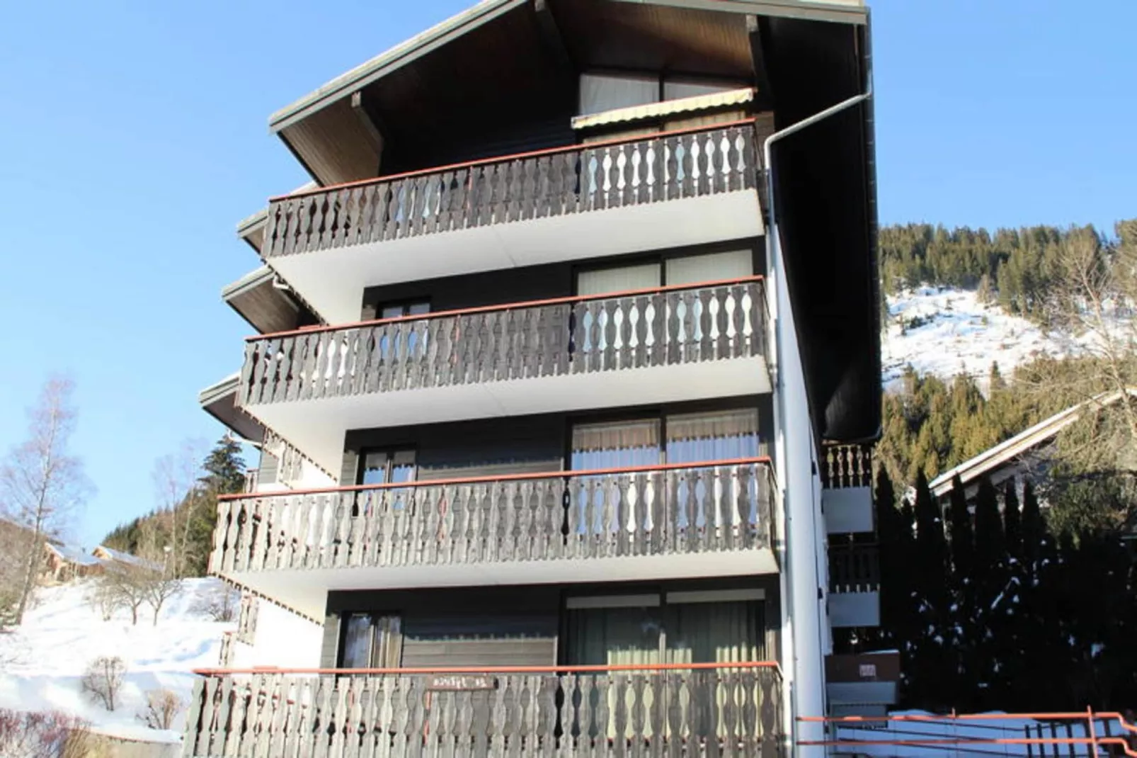 Résidence Le Sylvia-Terrasse/Balkon